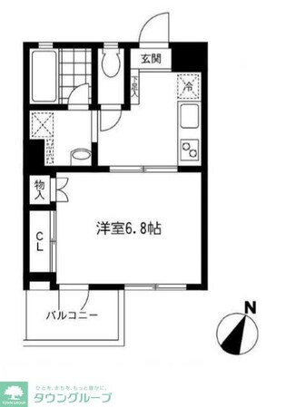 クリビア湘南の物件間取画像